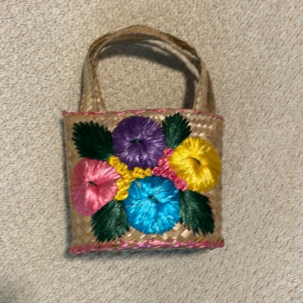 Vintage, Bahamian purse